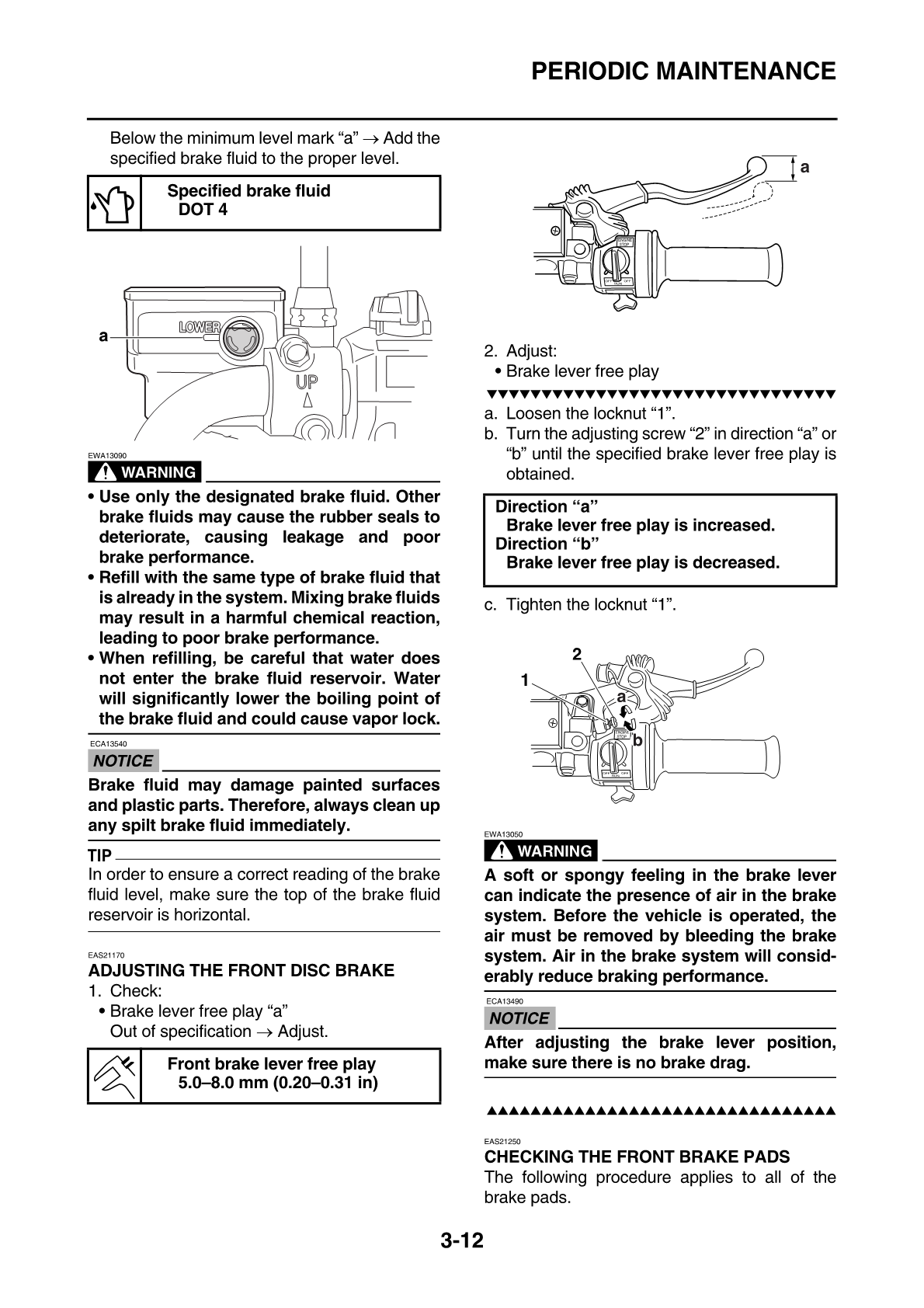 2010-2021 Yamaha SR400 SR400E SR 400 Service Manual