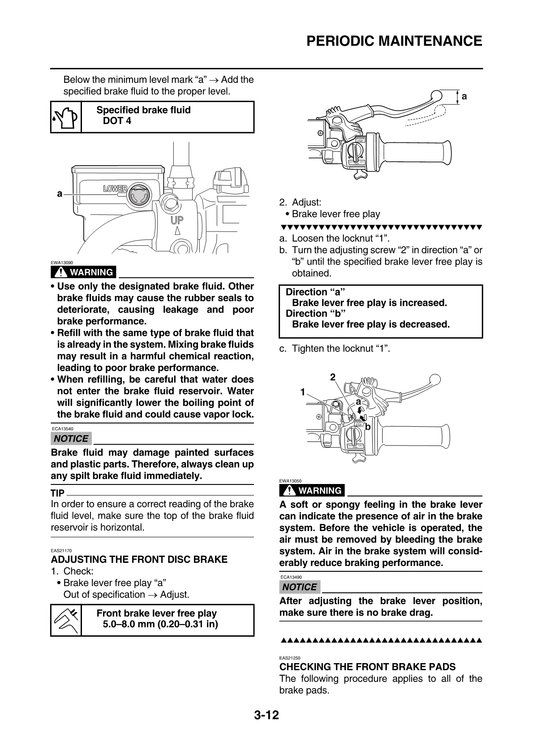 2010-2021 Yamaha SR400 SR400E SR 400 Service Manual