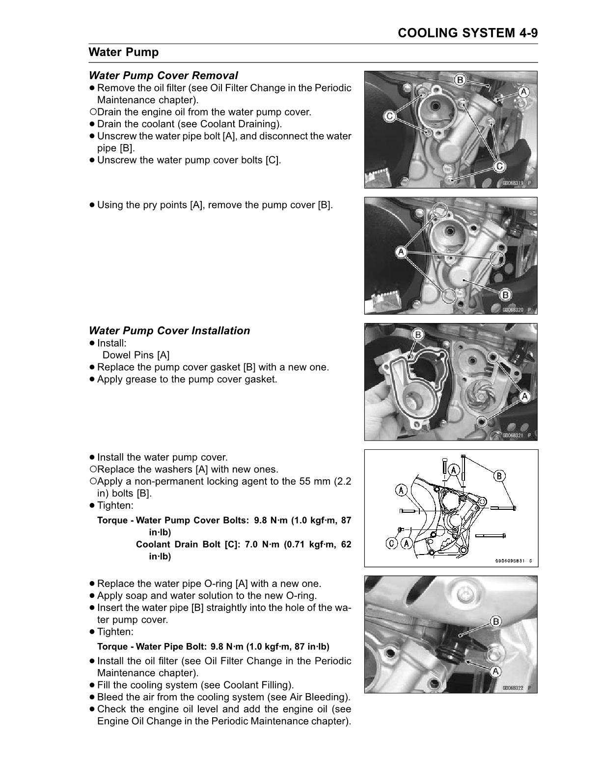 2009-2010 Kawasaki KX250F KXF250 Service Manual