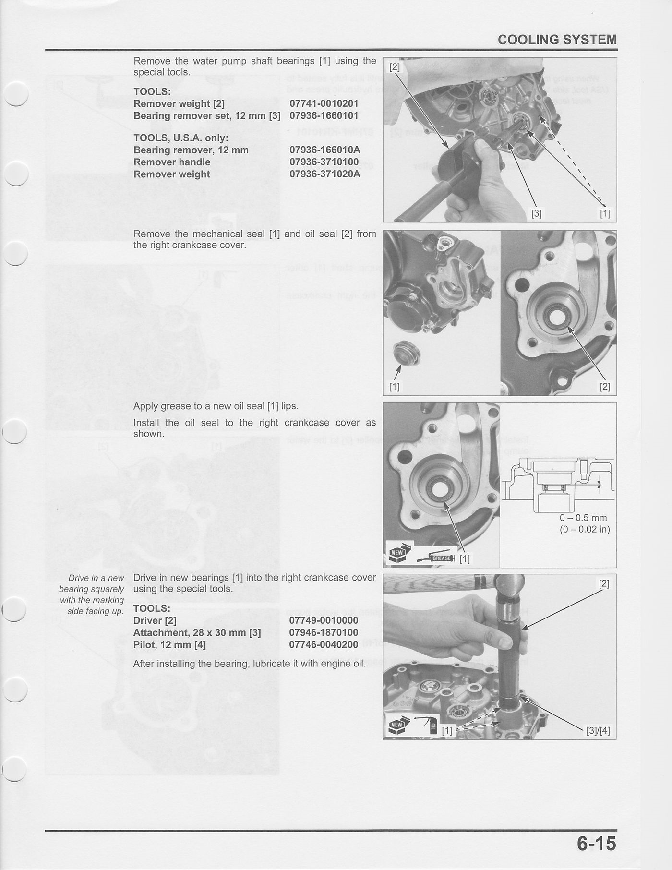2011-2013 Honda CBR250R Manual de servicio ABS