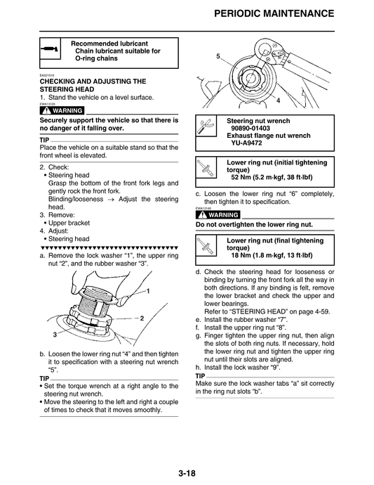 2014-2016 Yamaha MT09 MT-09 FZ09 FZ-09 Service Manual