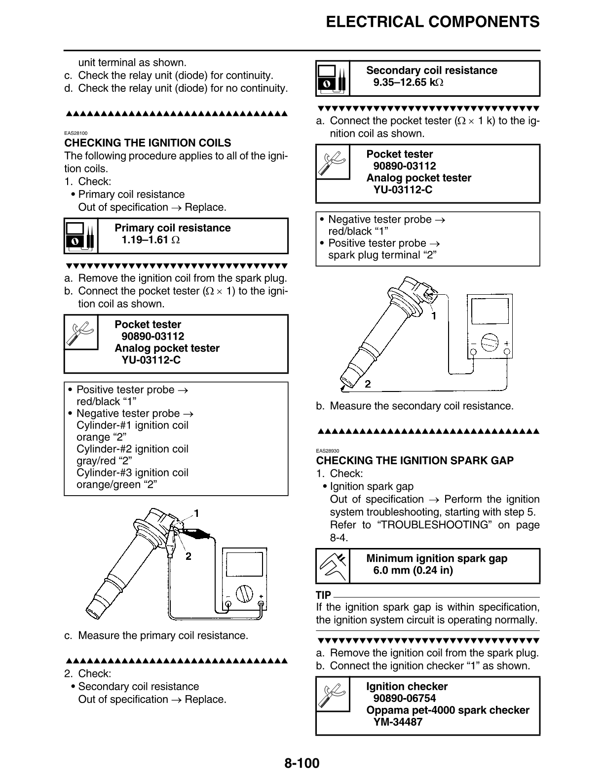 2014-2016 Yamaha MT09 MT-09 FZ09 FZ-09 Service Manual