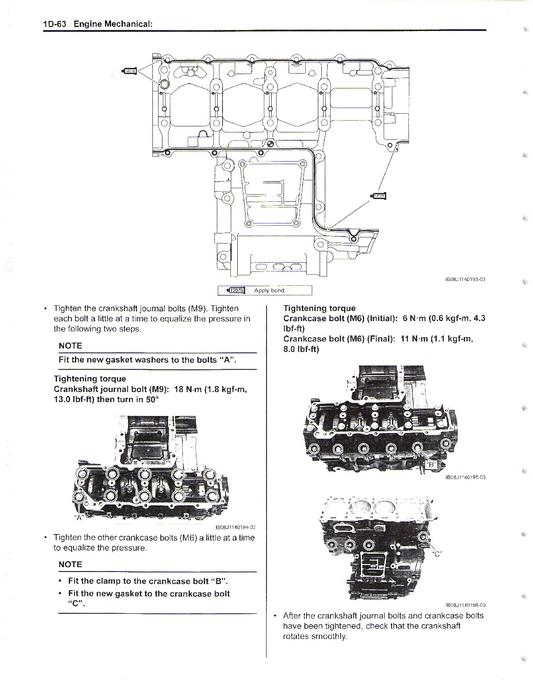 2015-2016 Suzuki GSXS750 GSX-S 750 Service Manual