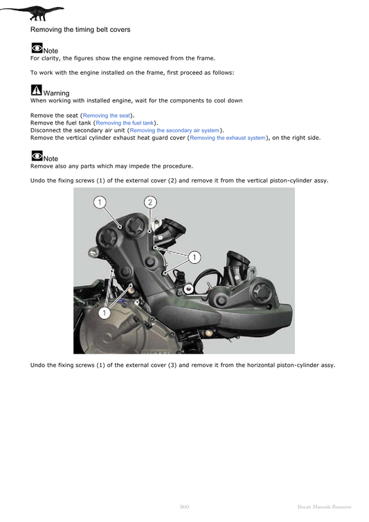 2015-2017 Ducati Monster 821 Twin Manual