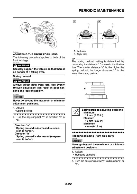 2015-2020 Yamaha MT09 MT-09 Tracer Service Manual