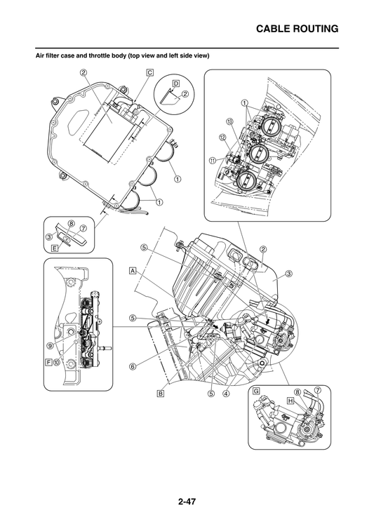 2016-2021 Yamaha XSR900 XSR 900 Service Manual