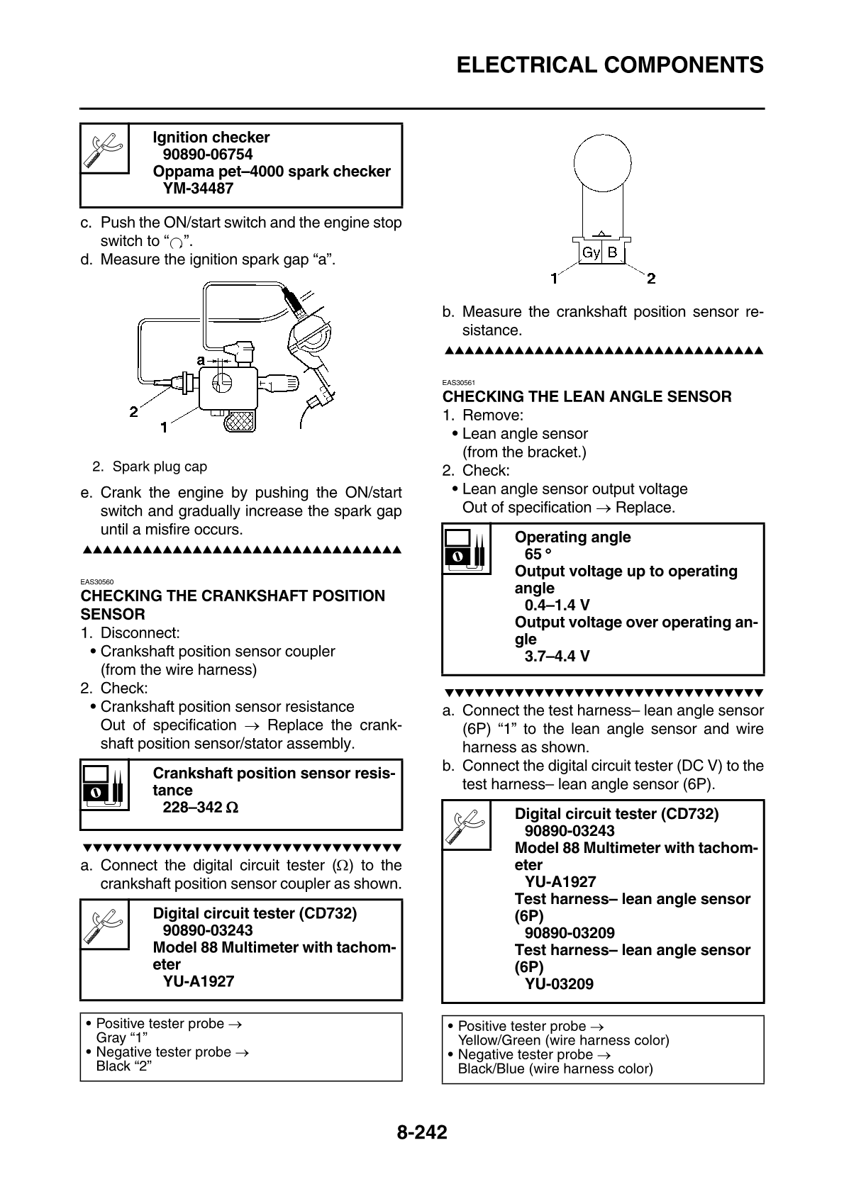 2017-2020 Yamaha XP500 XP 530 Tmax Scooter Service Manual