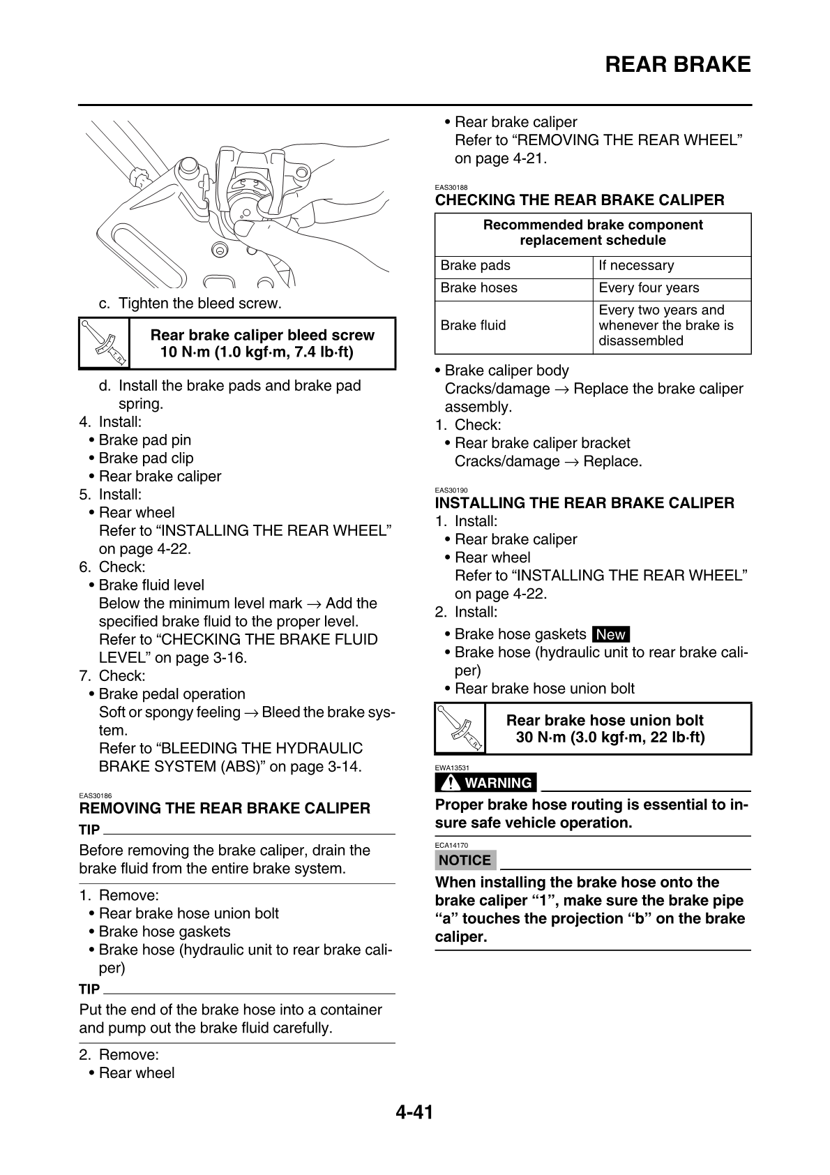 2019-2024 Yamaha XTZ690Z XTZ 690 Tenere 700 Service Manual