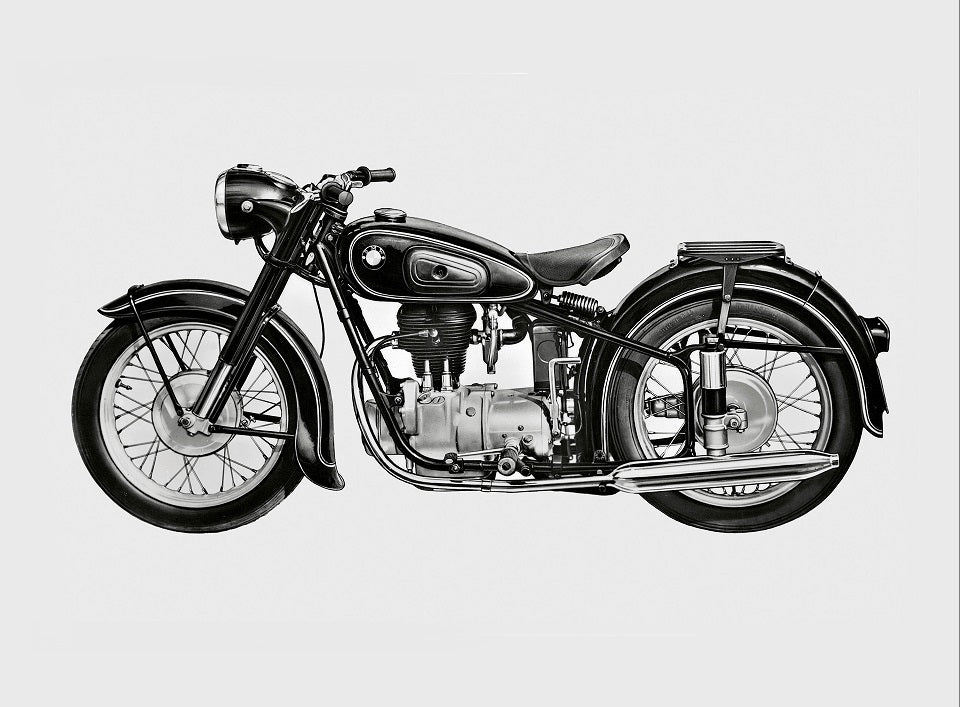 1951-1953 BMW R25/2 250cc Servicehandbuch