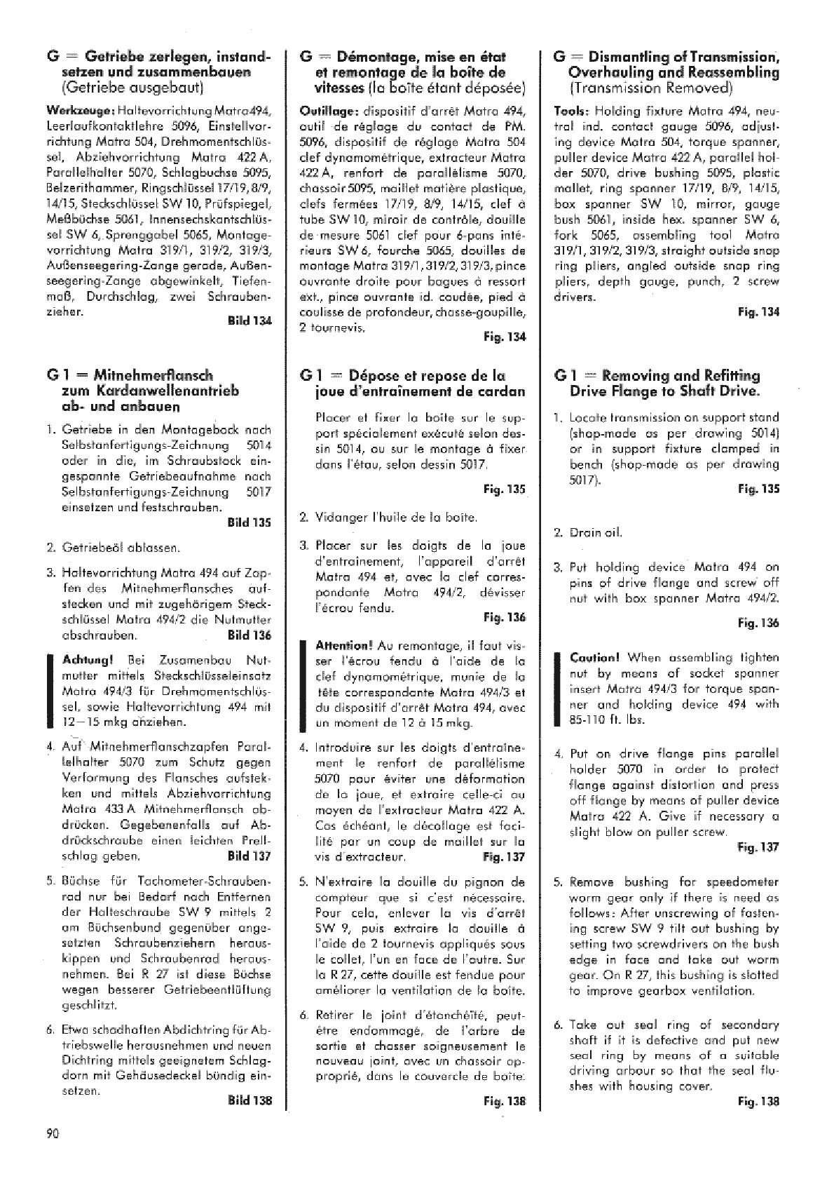 1956-1960 BMW R26 250cc Service Manual