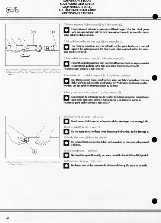 1994-2000 Ducati Monster 900 Manual doble