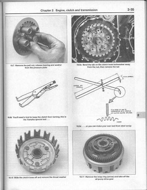 1986-1988 Yamaha FZ600 FZ 600 Radian Service Manual
