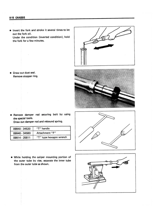 1982-1984 Suzuki GS1100G Shaft Drive Manual