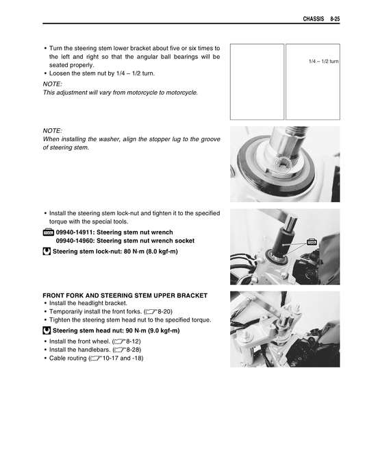 Suzuki GSR600 2005-2006 Manual