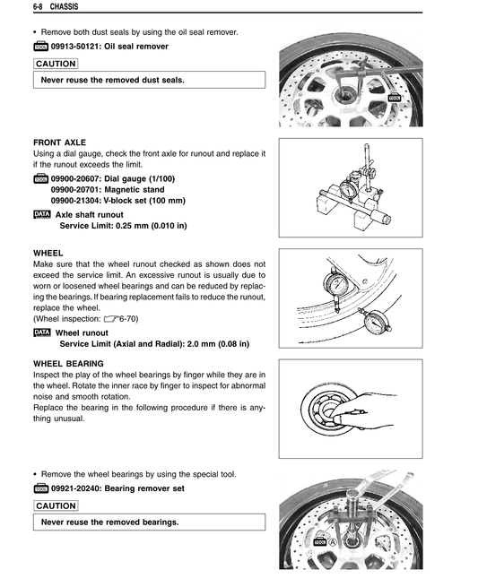 2001-2008 Suzuki GSX1400 Service Manual