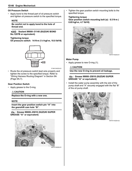 2009-2016 Suzuki GSXR1000 GSX-R 1000 K9 L1 L2 L3 L4 L5 L6 Manual