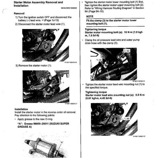 2017-2021 Suzuki SV650 & SV650A 3rd Gen Twin Manual