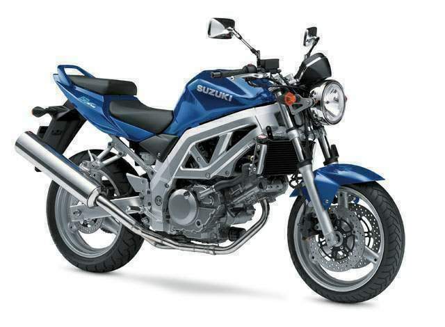 2003-2012 Suzuki SV650 Manual doble 'puntiagudo' de segunda generación sin carenado