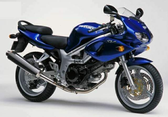 1999-2002 Suzuki SV650S Carenado 'Curvy' 1.ª generación Twin Manual