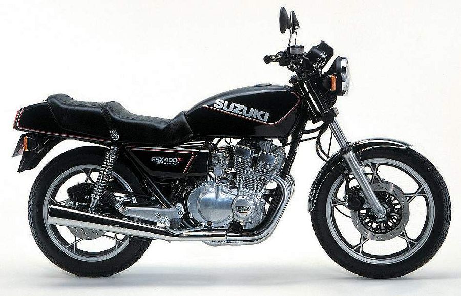 1980-1983 Suzuki GSX400F cuatro manuales