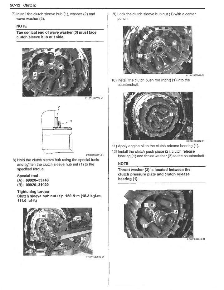 2017-2021 Suzuki GSXS750 GSX-S 750 Service Manual