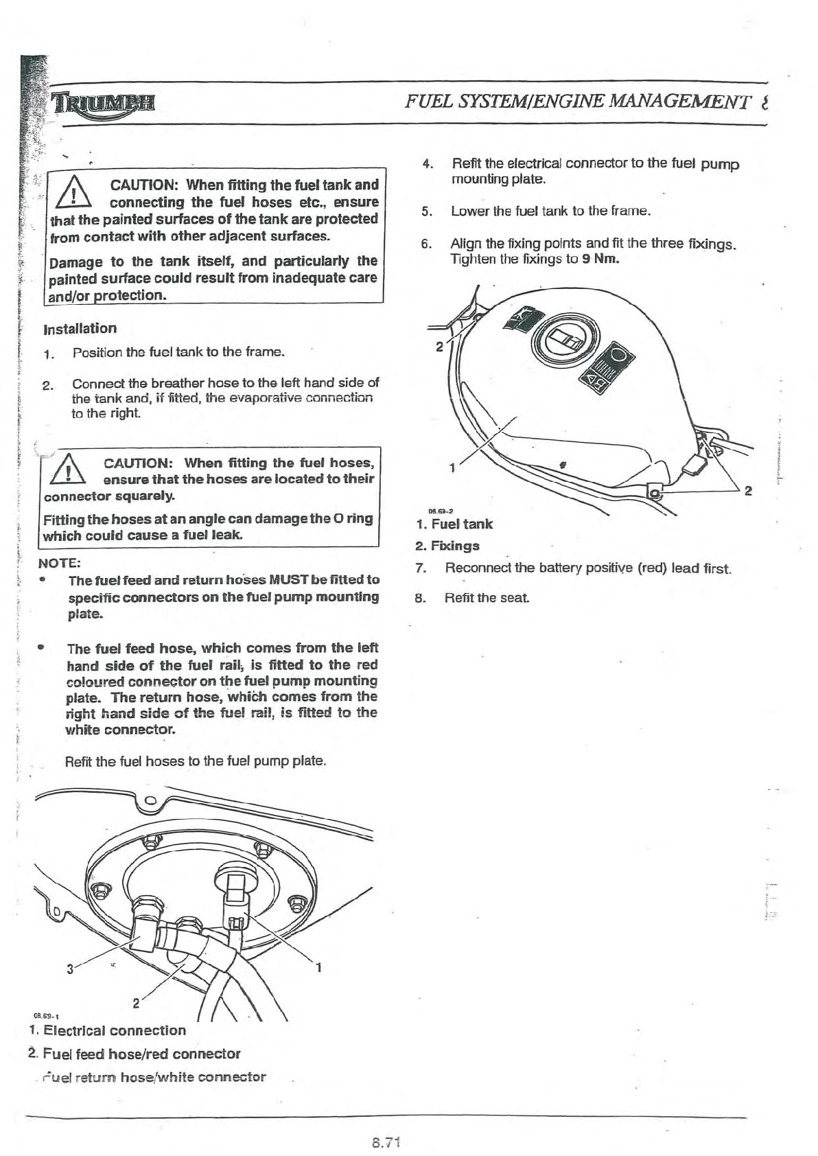 2000-2003 Triumph TT600 Service Manual