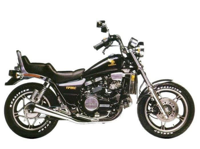 1982-1987 Honda VF700C VF700 C Magna V4 V42 Manual