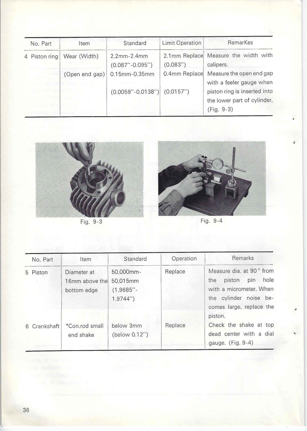 1966-1976 Suzuki A100 Service Manual