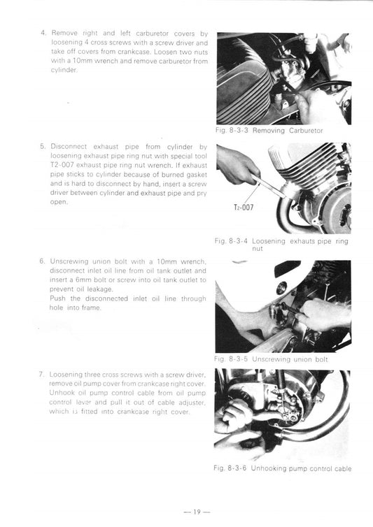 1965-1969 Suzuki B100P Service Manual