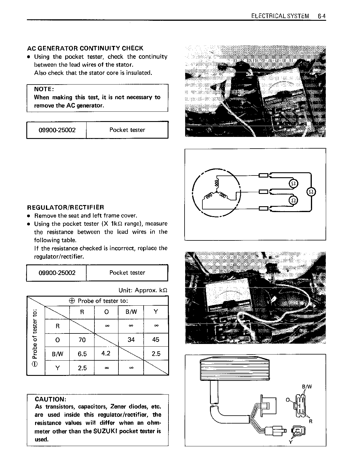 1987-2004 Suzuki VS1400 VS 1400 Intruder Cruiser Manual de taller de servicio de reparación