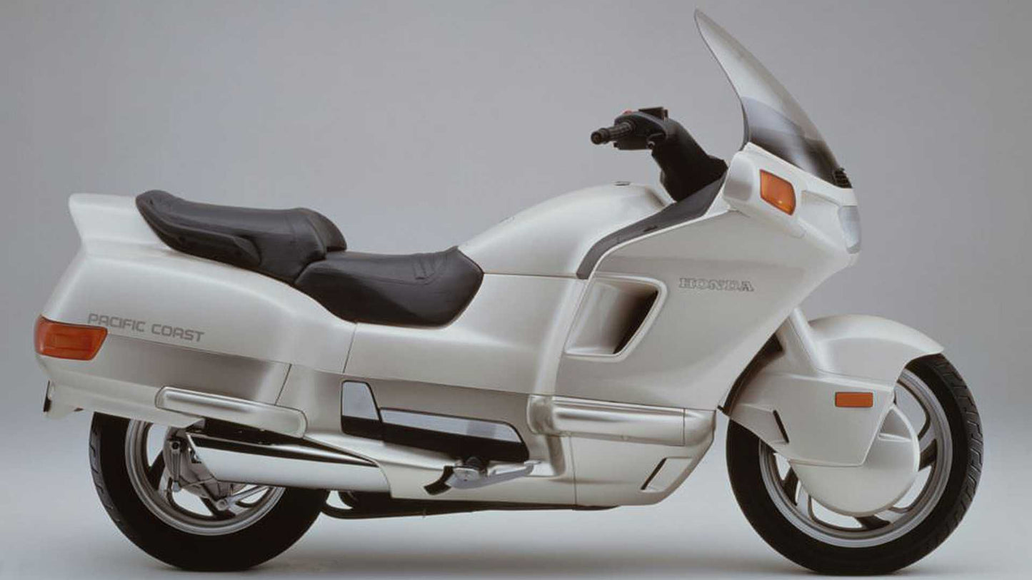 1989-1998 Honda PC800 Manual de la costa del Pacífico