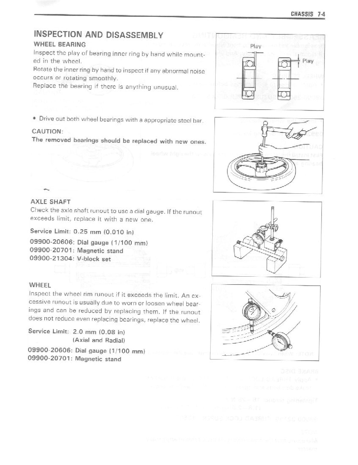 1990-1998 Suzuki GSX250F en todo el manual de servicio