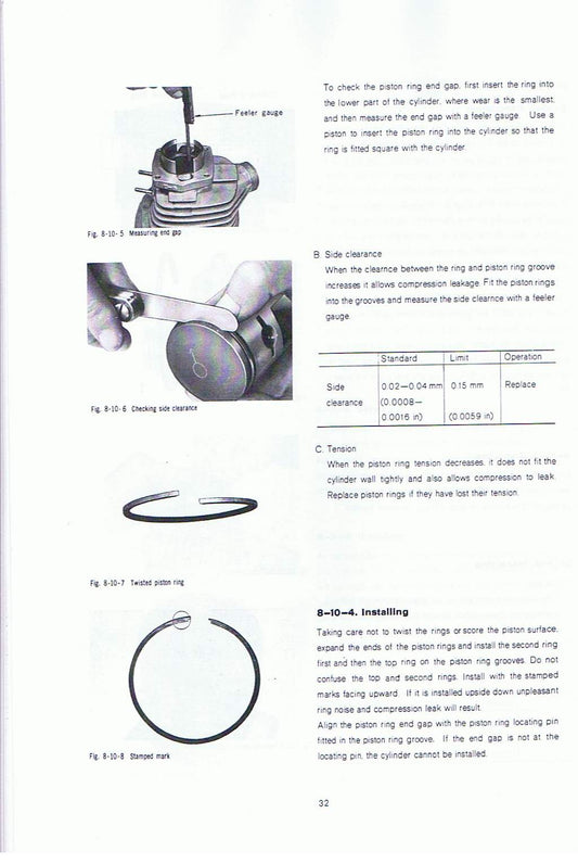 1967-1970 Suzuki K11P 80cc Challenger Servicehandbuch