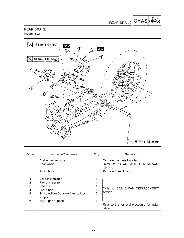 1997-2002 Yamaha TTR600 TT600R TTR 600 Motocross/Enduro Service Manual
