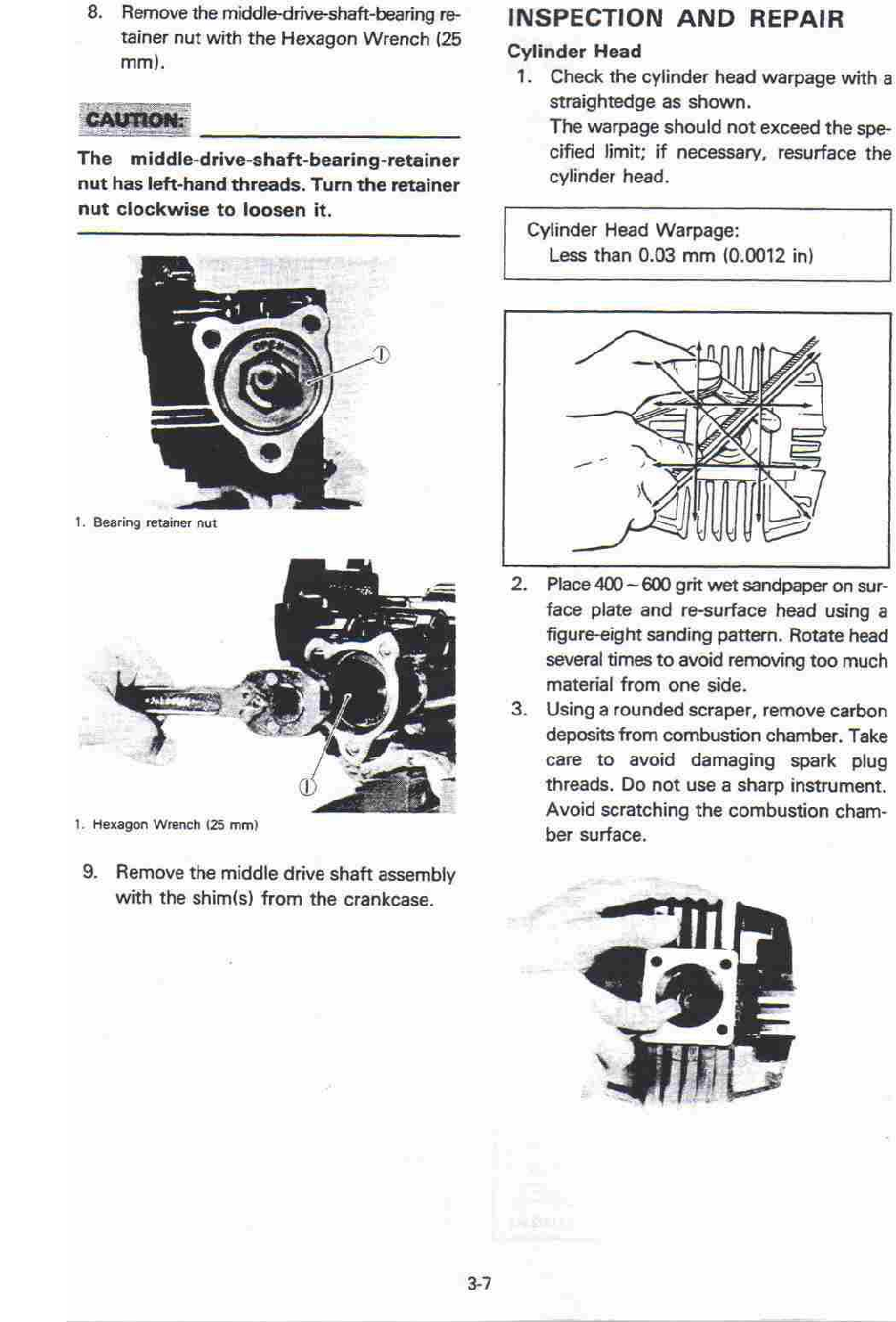 1984-1986 Yamaha YT60 Tri-Zinger Service Manual