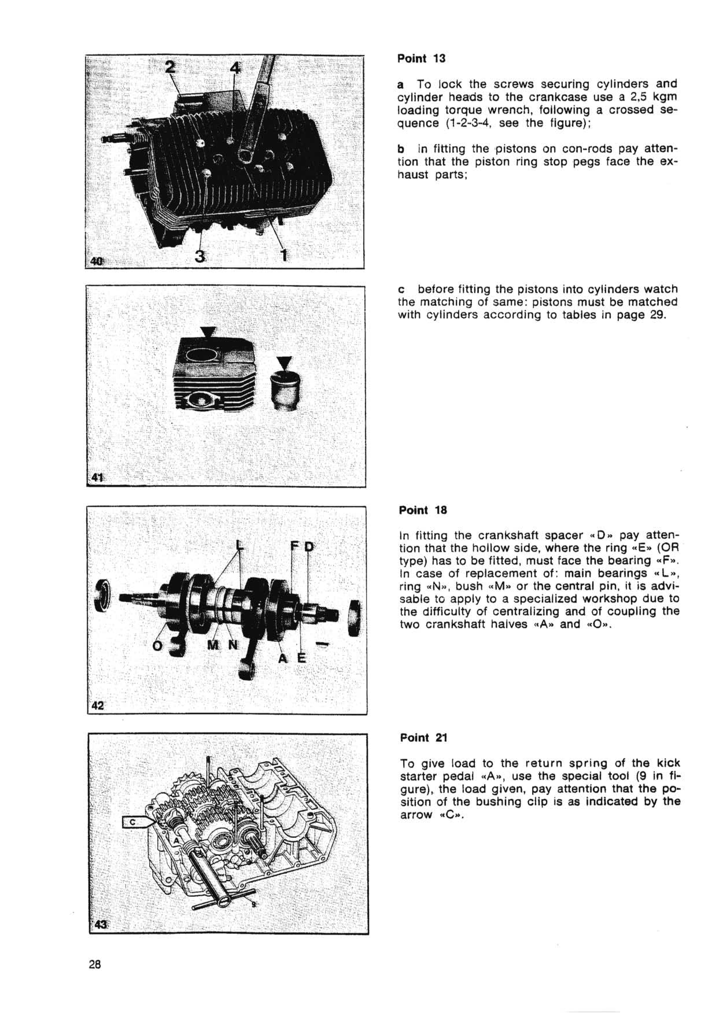 1980-1985 Benelli 125 2C Service Manual