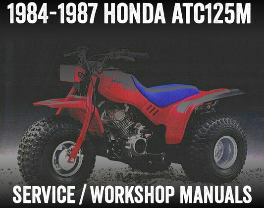 Manual de triciclo Honda ATC125M 1984-1985