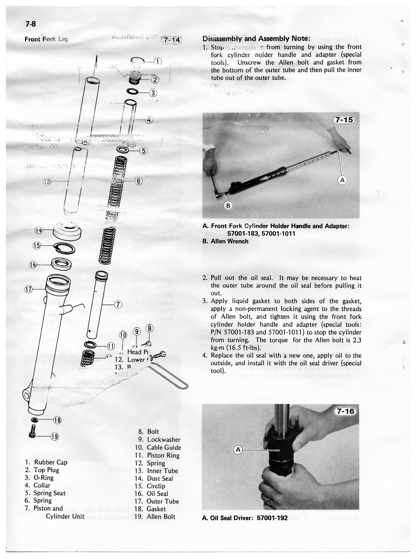 1981-1984 Kawasaki AE80 AE 80 Service Manual