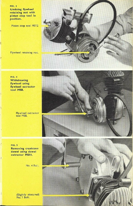 1958-1959 Raleigh RM1 Moped Scooter Manual