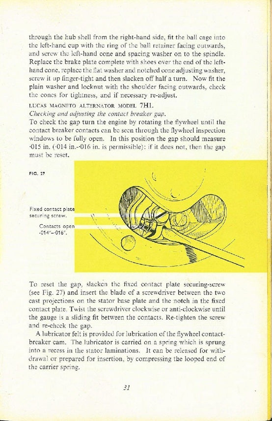 1958-1959 Raleigh RM1 Moped Scooter Manual