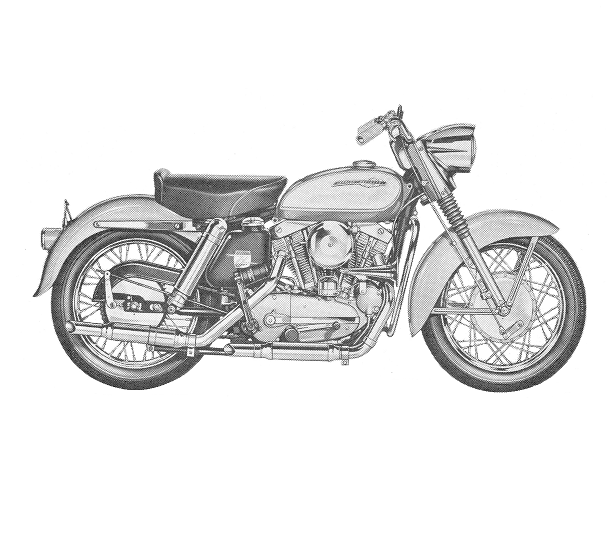 1959-1969 Harley Davidson XLH Sportster Manual de servicio