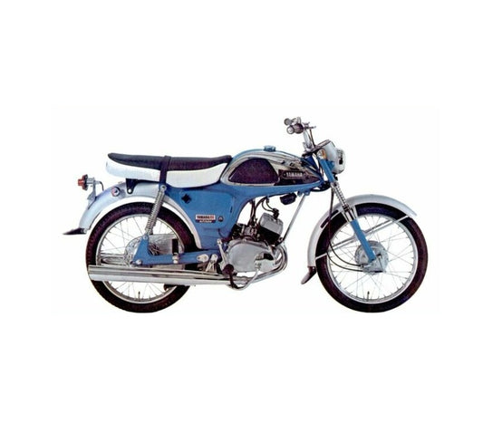 1972 en adelante Manual de servicio del ciclomotor Yamaha FS1-E