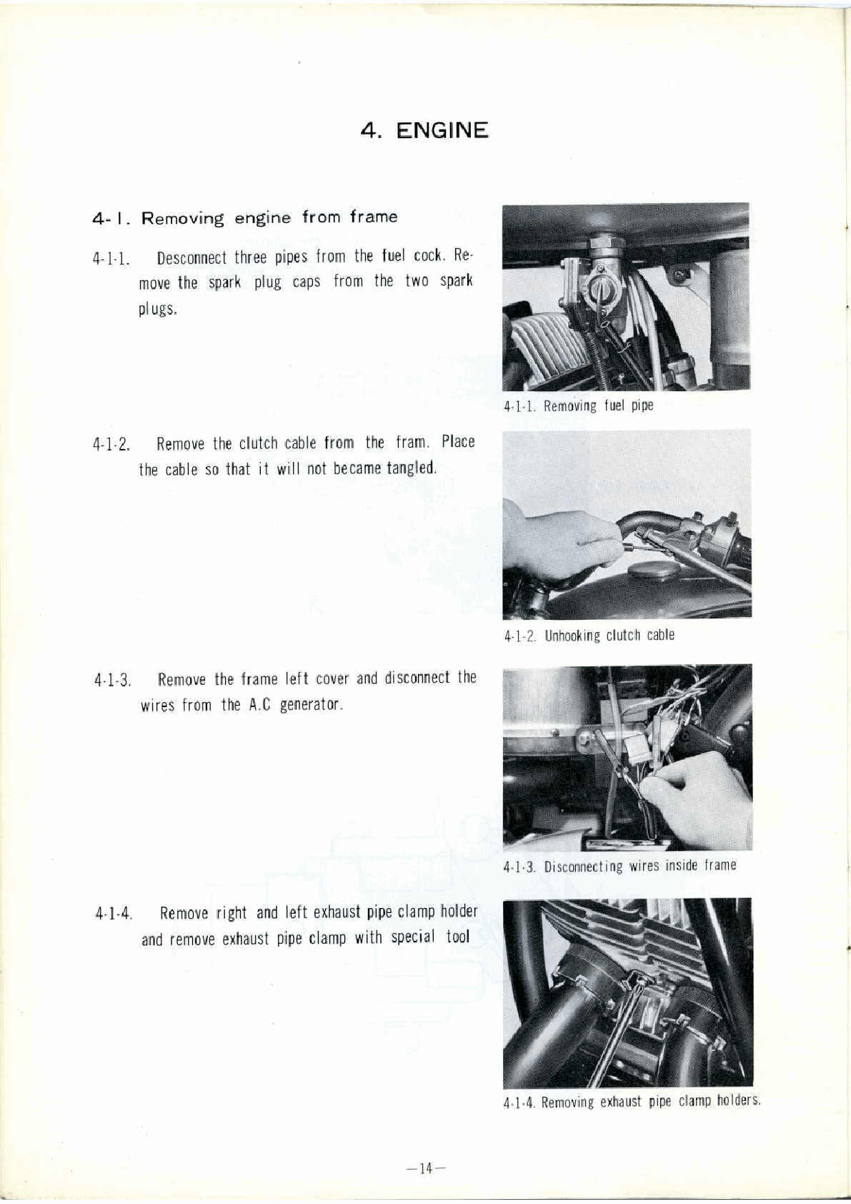 1968-1969 Suzuki T305 Raider 305cc Service Manual