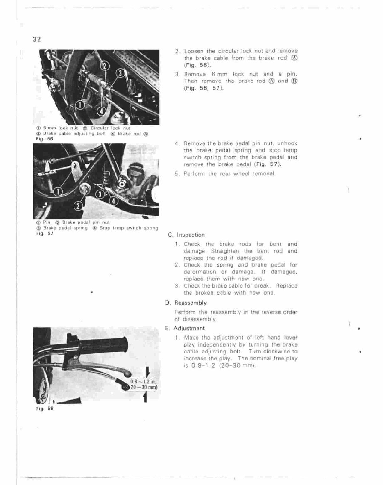 1968-1978 Honda Z50A Z50 A Mini Bike Motocrosser Manual