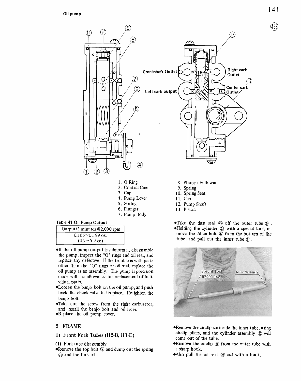 1972-1975 Kawasaki H2 750 Triple Service Manual