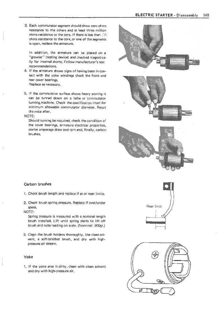 1978-1981 Yamaha XS650 E XS 650 XS650E Manual de servicio