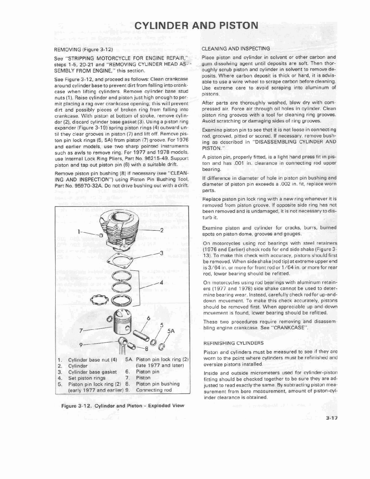 1970-1978 Harley Davidson XLT 1000 Sportster Service Manual