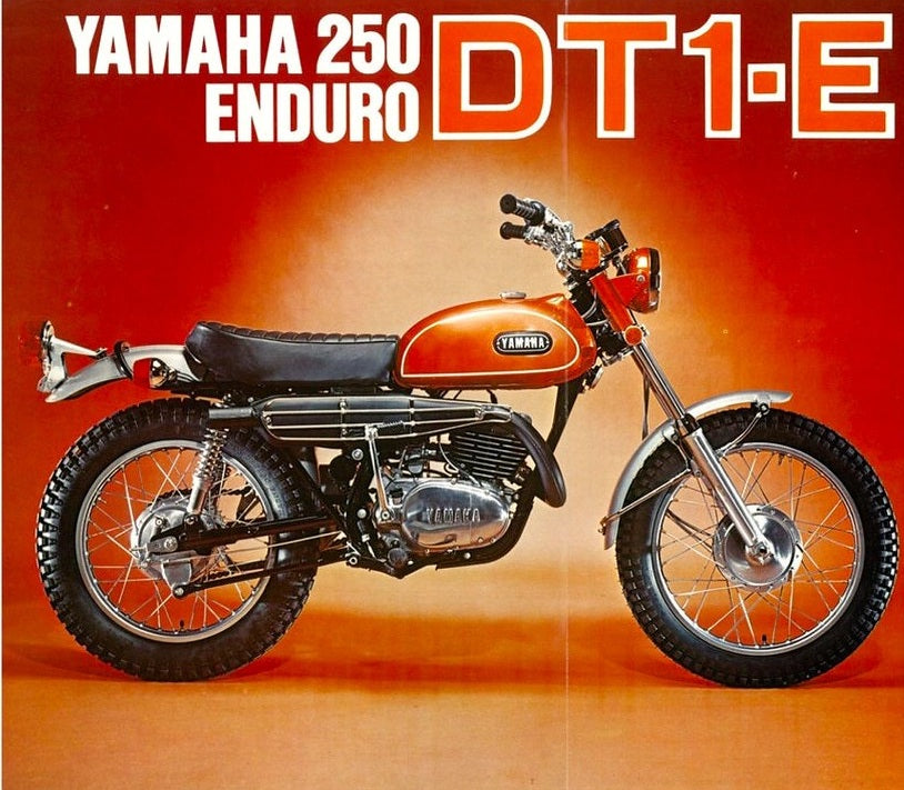 1971 Yamaha DT1E DT-1E 250 Service Manual