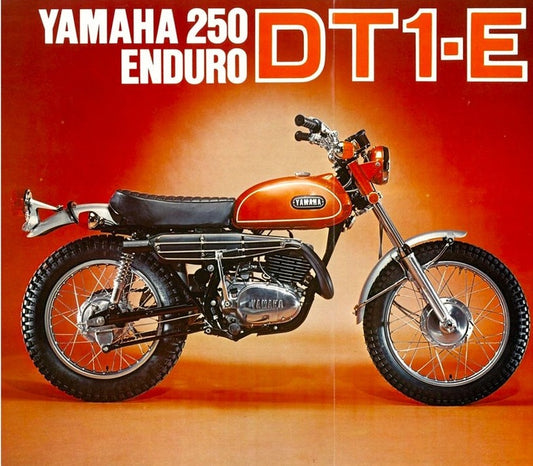1971 Yamaha DT1E DT-1E 250 Service Manual