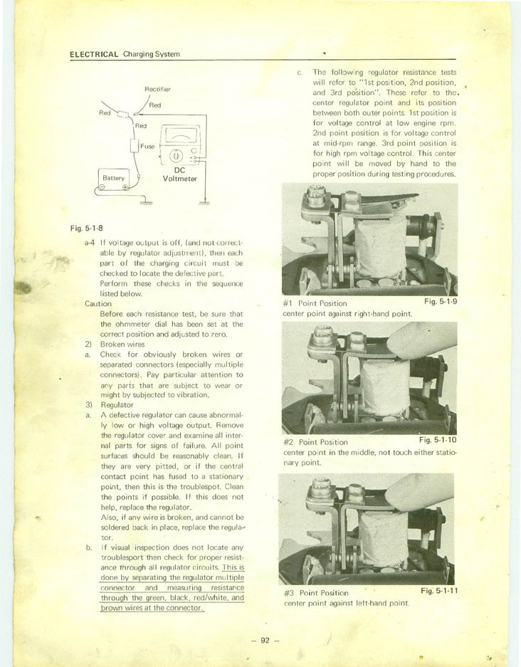 1980-1981 Yamaha XS850 XS 850 G Manual de servicio